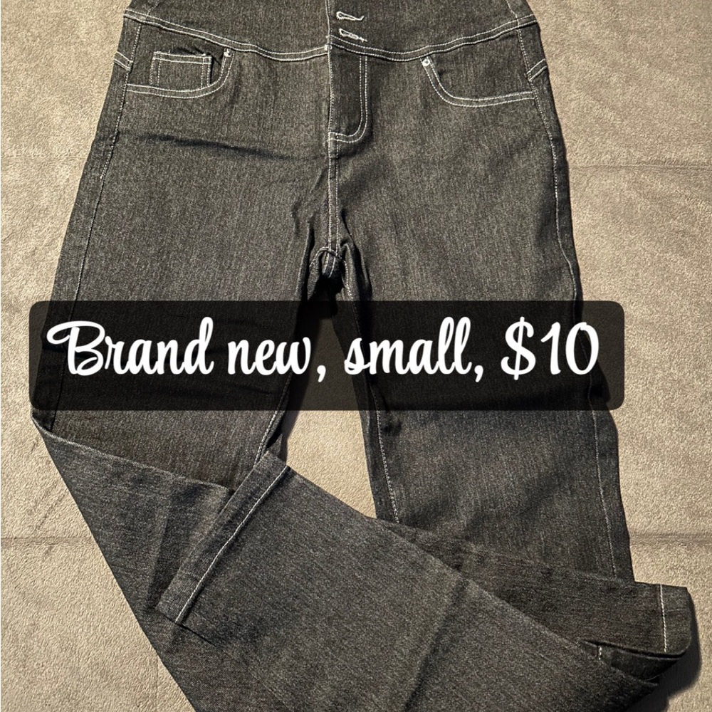 Source Unknown Dark Gray Jeggings